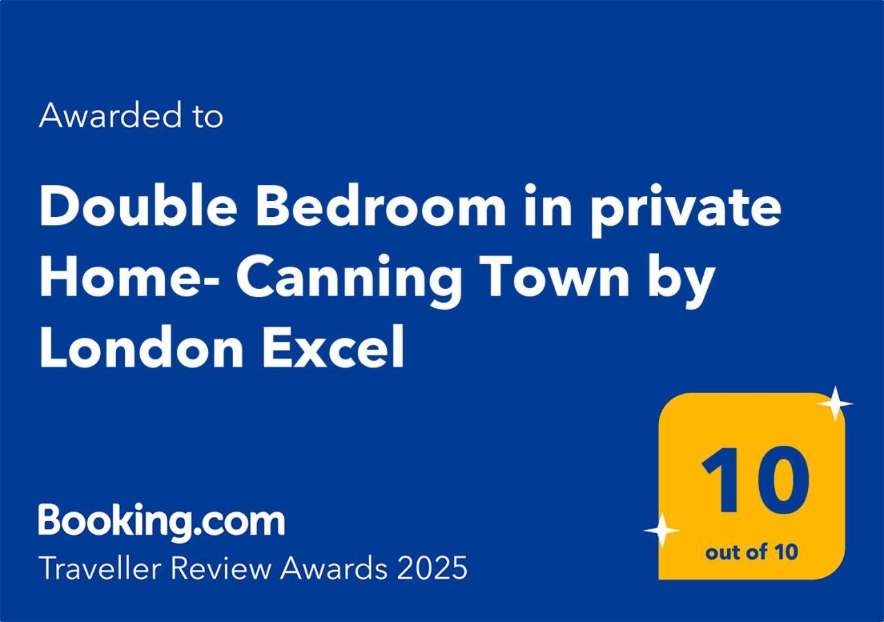 Double Bedroom In Private Home- Canning Town By Excel London